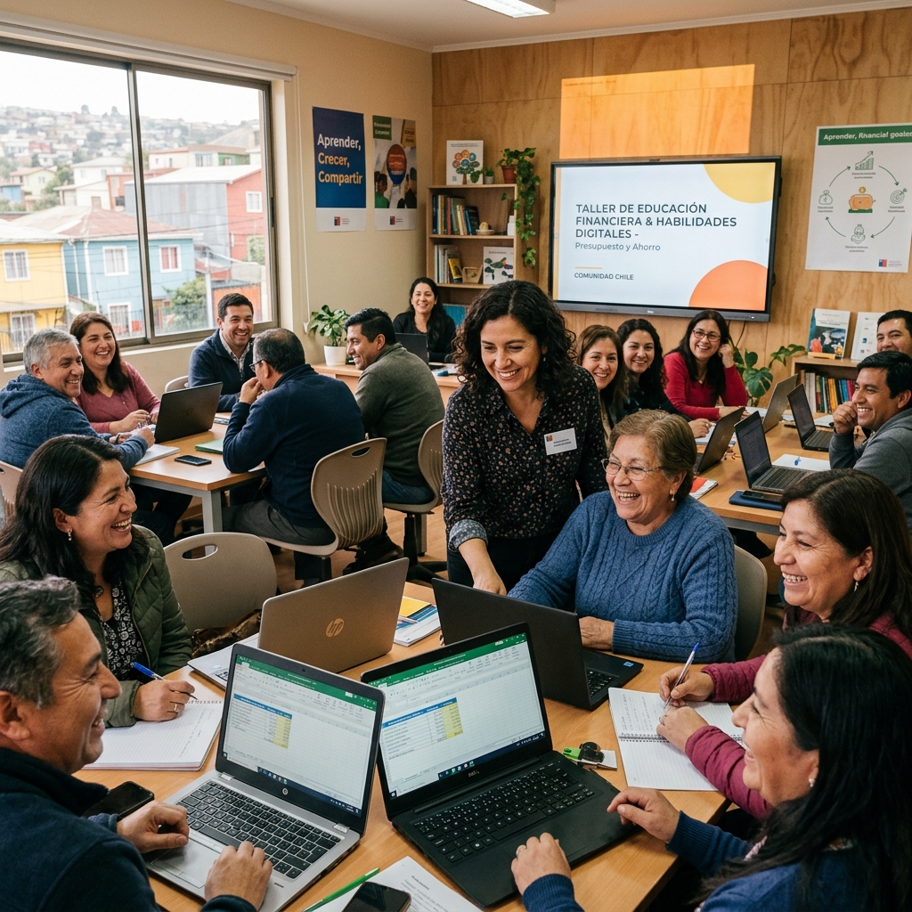 Taller Comunitario de la ONG Fe de Arauco